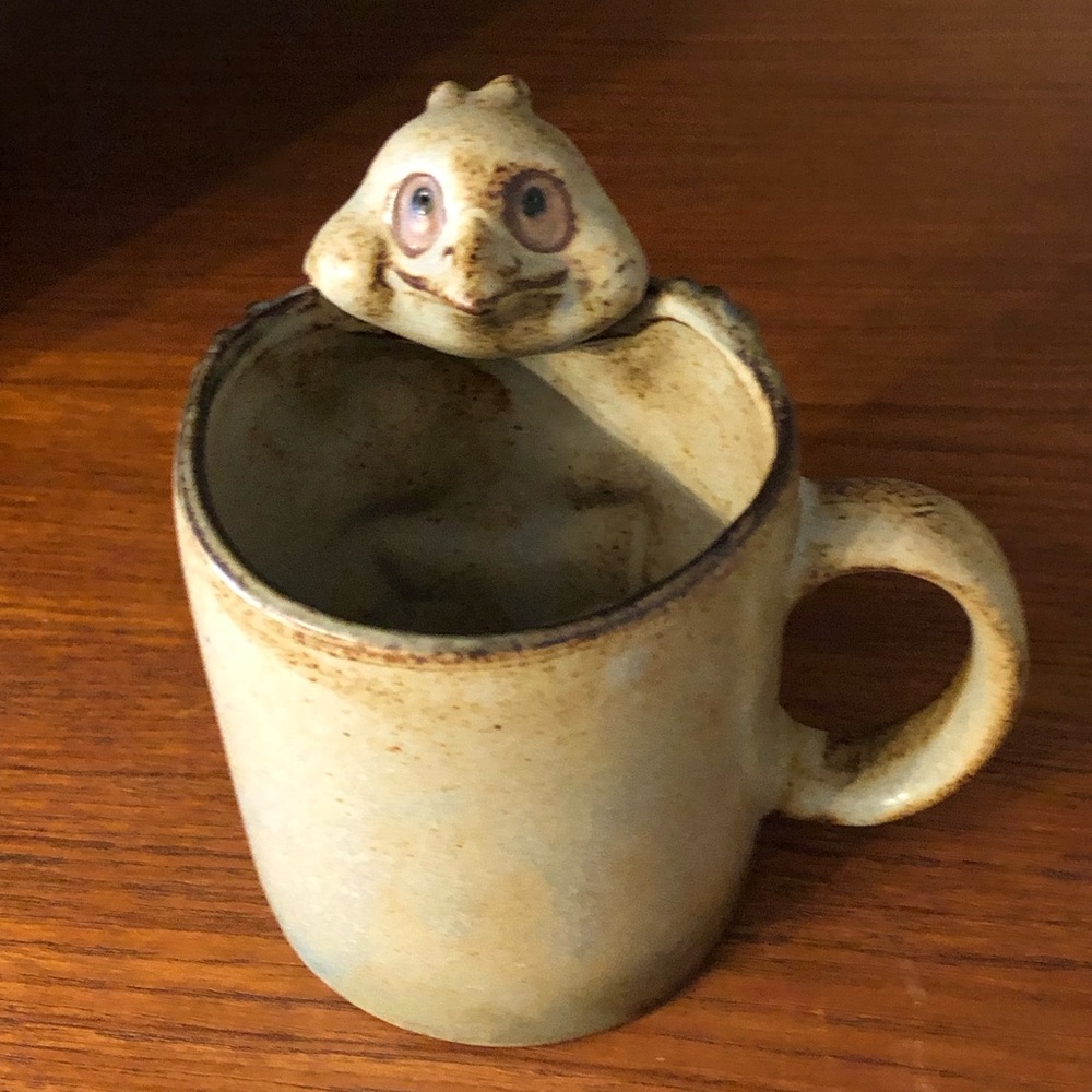 Giftcraft Vintage 3D Ceramic Mug with Chick Design